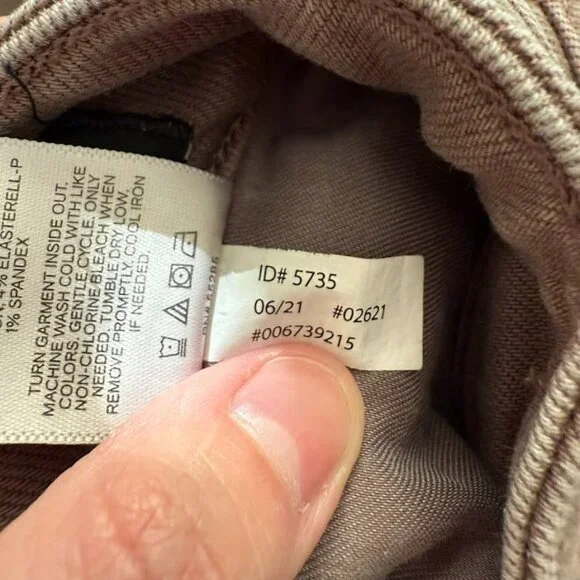 Express Jeans Women's Size 10 Boyfriend MidRise Brown Denim Cotton - Picture 6 of 8